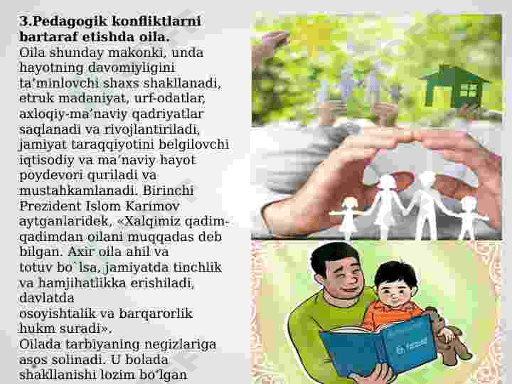 O‘ZARO KELISHUVGA ASOSLANGAN BIRGALIKDAGI FAOLIYAT PEDAGOGIK KONFLIKTLARNI BARTARAF ETISH ОMILI SIFATIDA 6