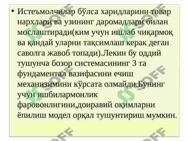 Biznes g'oya va uning falsafasi 6