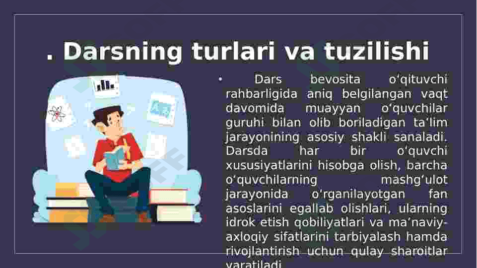 Taʼlimni tashkil etishning yordamchi shakllari 6