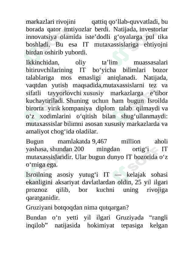 Jahon IT rivojlanish muommalari va tendensiyalari 7