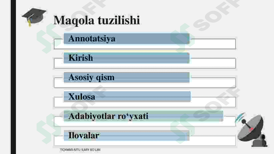 Ilmiy maqola qanday yoziladi? 7