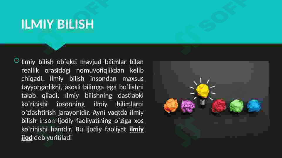 Ijod yangi qadriyatlar yaratish omili 7