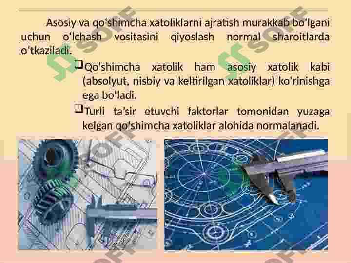 O`LCHASHLAR NOANIQLIGINI IFODALASH BOSQICHALARI 7