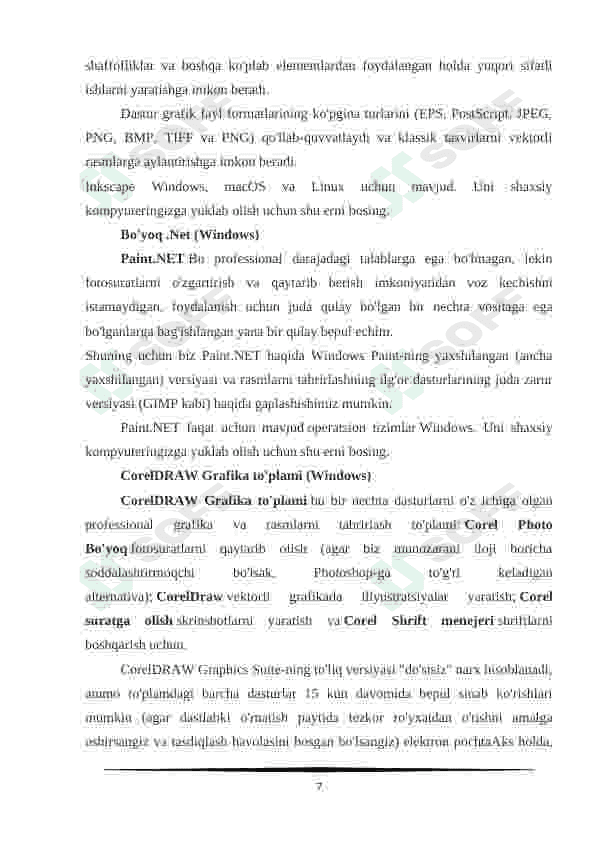 RP (rapid prototype – tezkor prototiplash) texnologiyasi 7