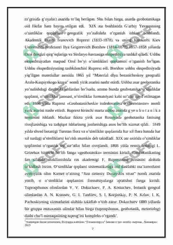 Fitosenozning fani va fitosenozni asosiy belgilari 7