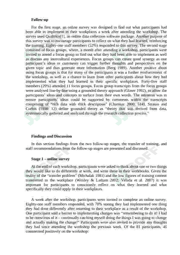 The intercultural communication training for Secondary school learners 7