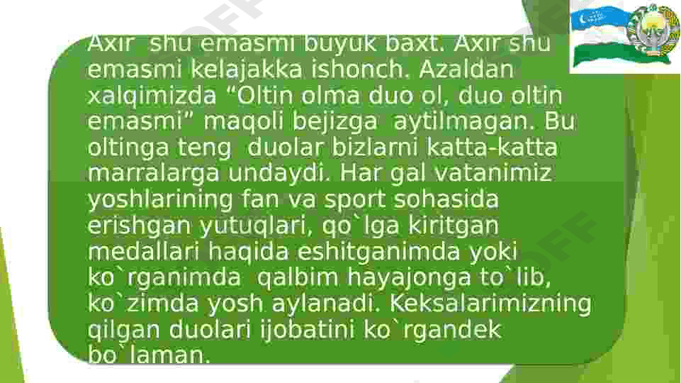 Mening mahallam-mening faxrim. 7