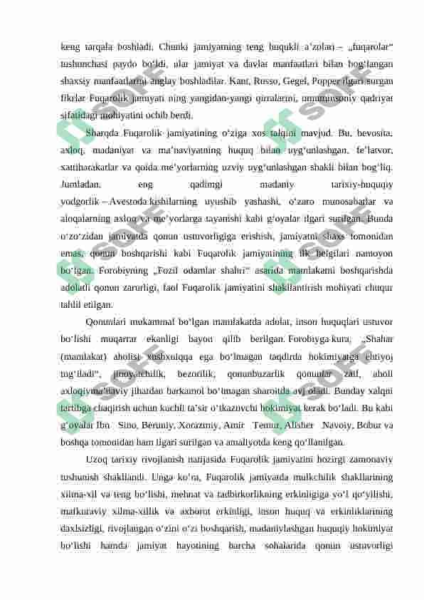 Fukarolik jamiyatining ijtimoiy, iqtisodiy asoslari 7