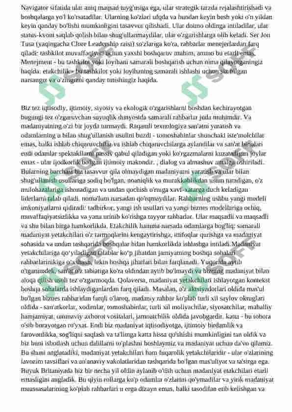 Yetakchilikni rivojlantirishning xorijiy tajribalari 7