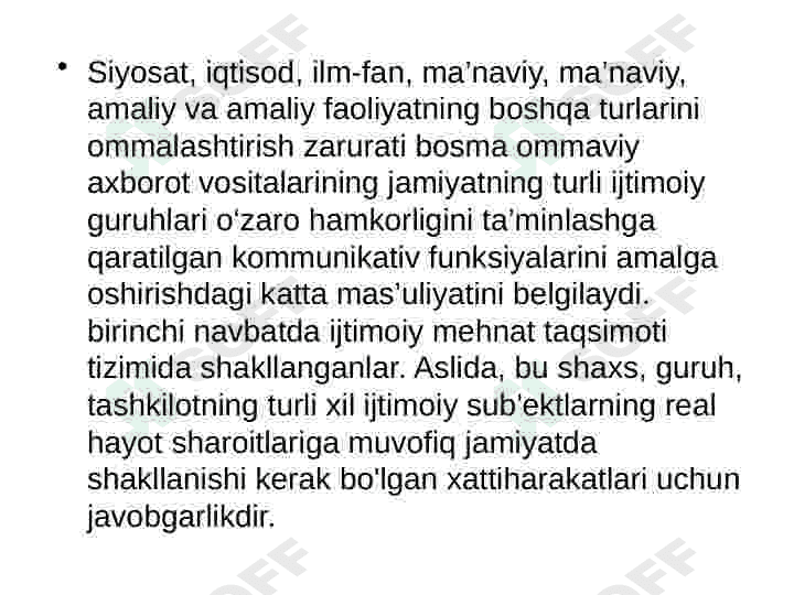 Jaxon media va axborot tizimida raqobat muhiti 7