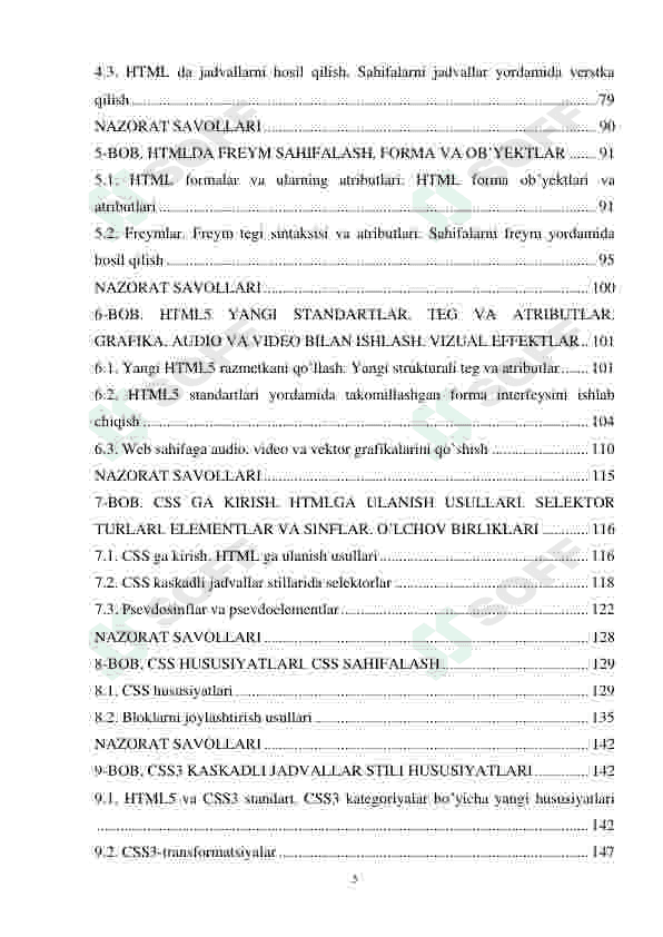 Web ilovalarini yaratish bo'yicha umumiy kitoblar 7