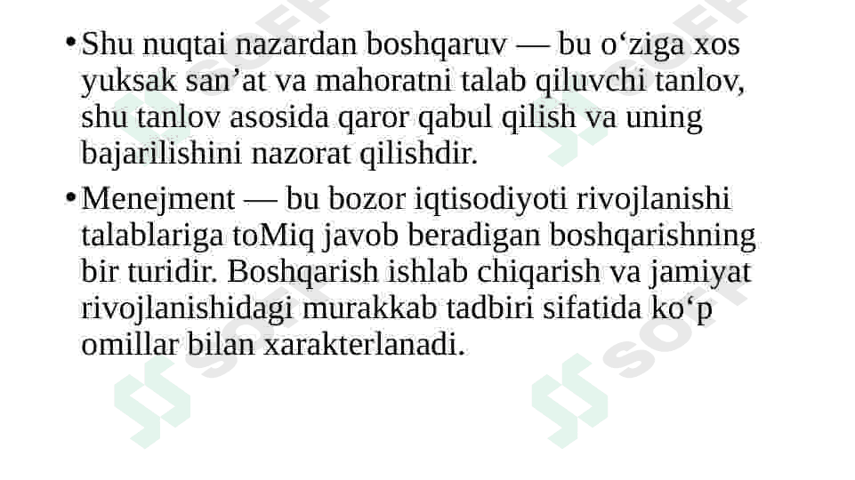 Qurilishda menejment fanining ahamiyati 7