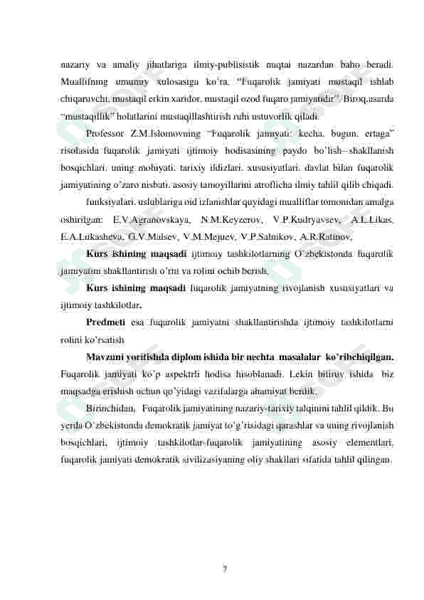 Mustaqillik yillarida O'zbekistonda jamoat tashkilotlari 7