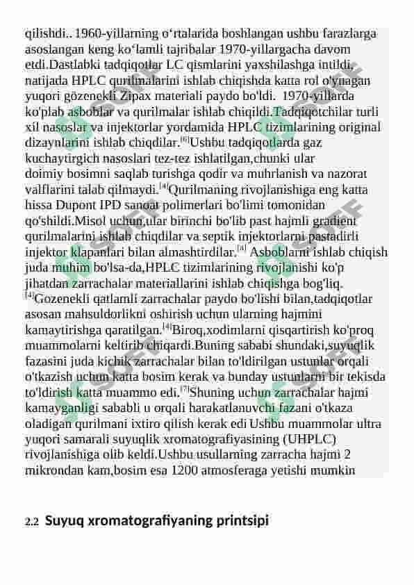 Benzodiazepin xosilalarini Yuqori samarali suyuqlik-suyuqlik xromatografik tahlili 7