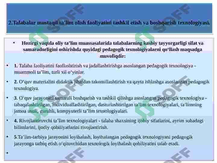 TALABALARNING  MUSTAQIL  TA’LIM  OLISHI 7