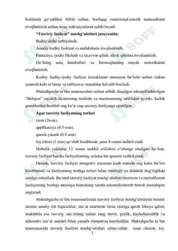 Maktabgacha yoshdagi bolalarda tasfiriy faoliyatidagi idrokini rivojlantirish 7