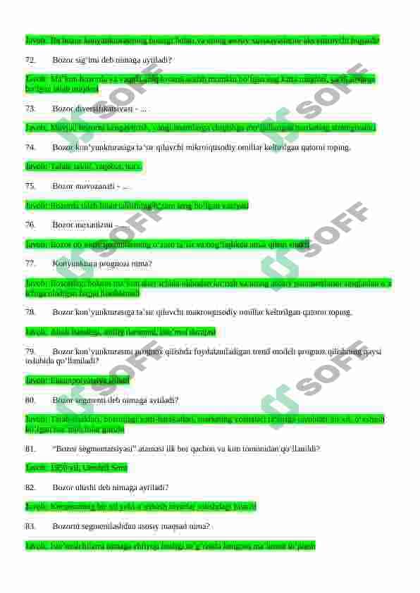 Marketing test javoblari 7