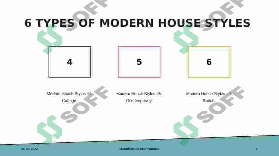 Modern house design. Zamonaviy uy dizayni. 7