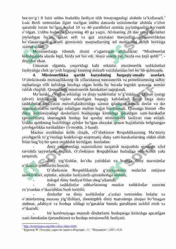 Missionerlik va prozelitizm tarix va bugun targ’ibot usullari 7