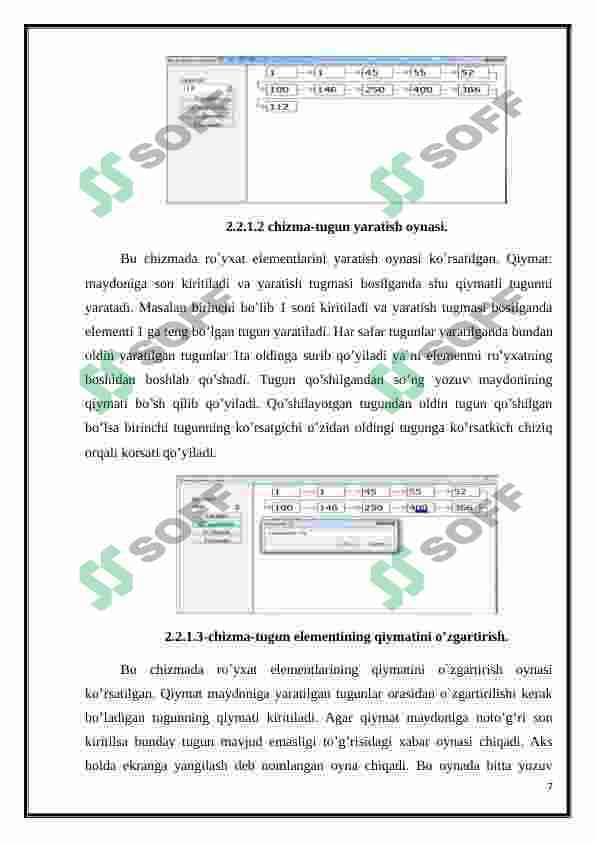 Delphi dasturlash tilida foydalanuvchi grafik interfeysi bilan ishlash 7