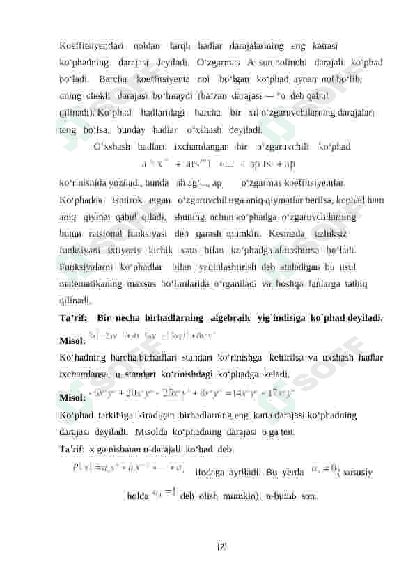 Gorner  sxemasi  va  uning  tadbiqlari 7