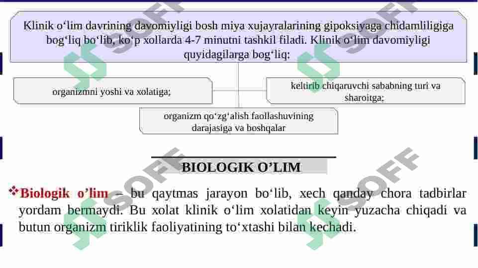 TЕRMINAL ХОLATLAR VA RЕANIMATSIYA ASОSLARI - XRURGIYA 7