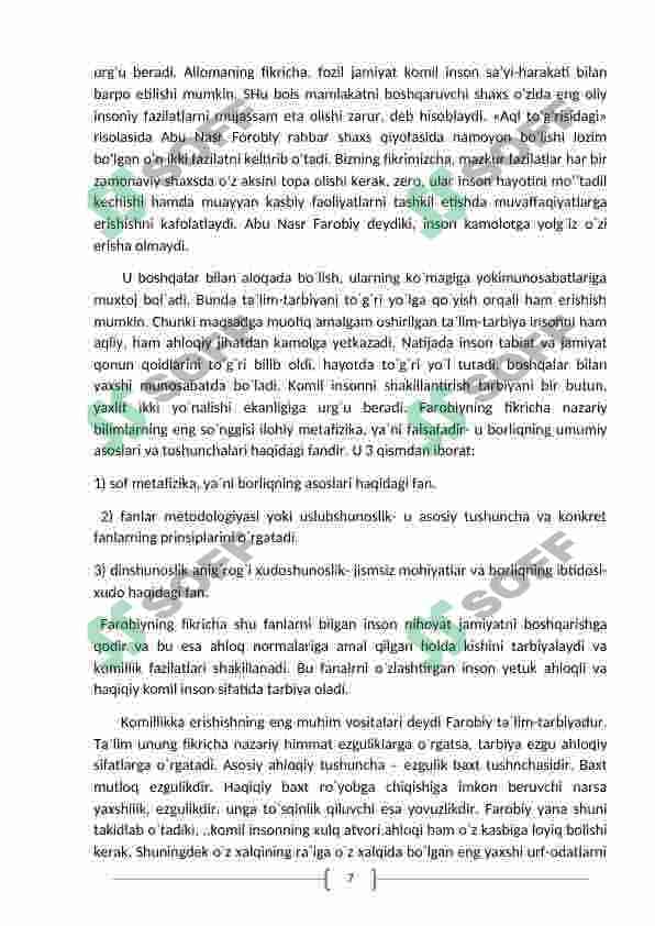 komil insonni shakillantirishda tarbiyaning o'rni 7