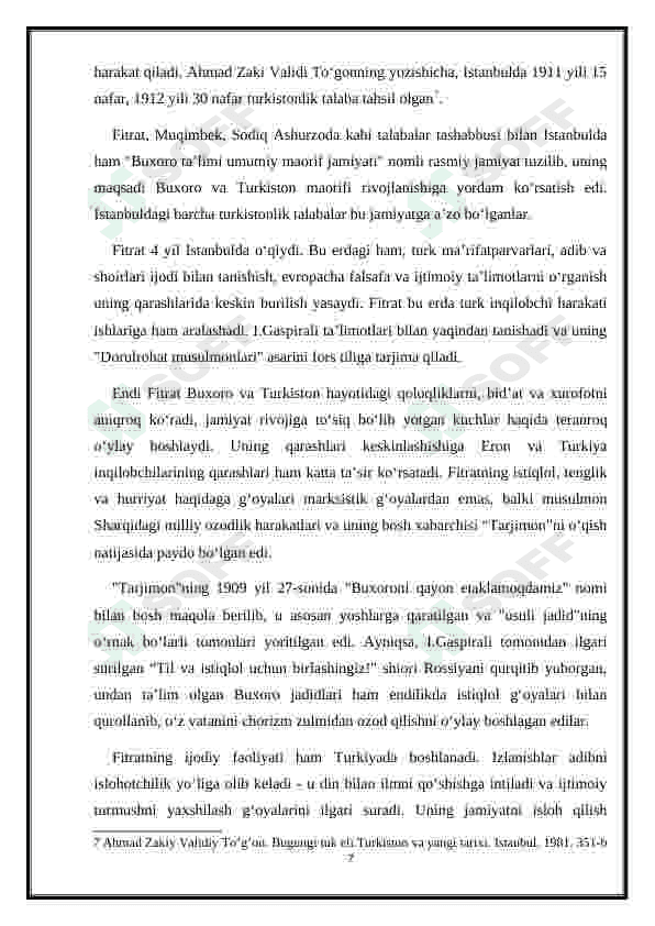 Fitrat she'riyatining g'oyaviy-badiiy xususiyatlari 7
