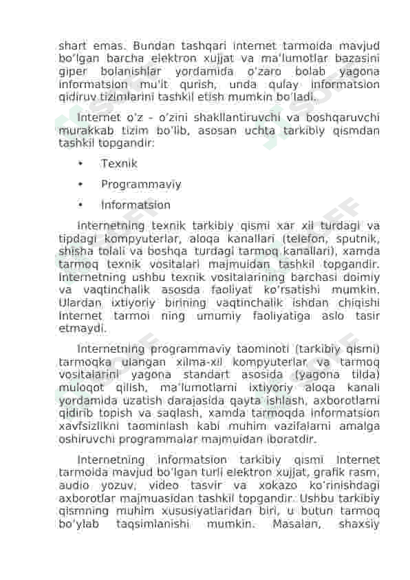 Internet global tarmog`i 7