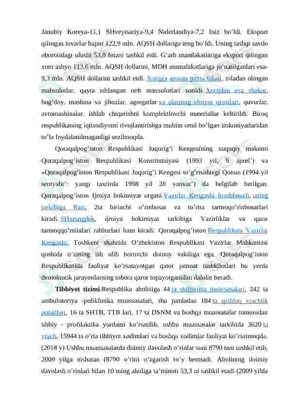 Mustaqillik yillarida qoraqalpog'iston 7