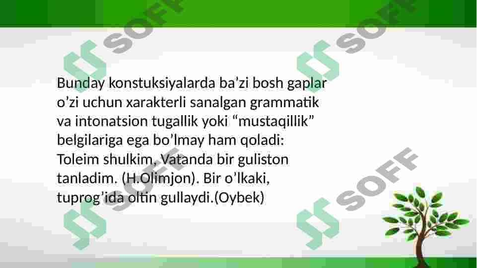 Bir necha ergash gapli qo'shma gaplar 7