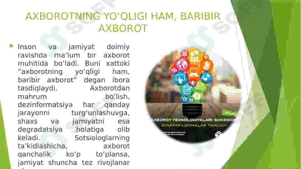 Axborotli manbalarga tahliliy yondashuv, nazariya va amaliyot 7