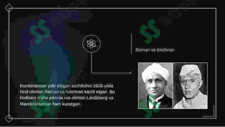 NURLANISHNING KVANT TABIATI. KVANT OPTIKASI ELEMENTLARI 7
