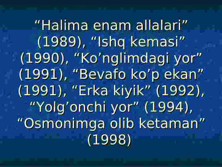 Muhammad Yusuf hayoti va ijodi 7