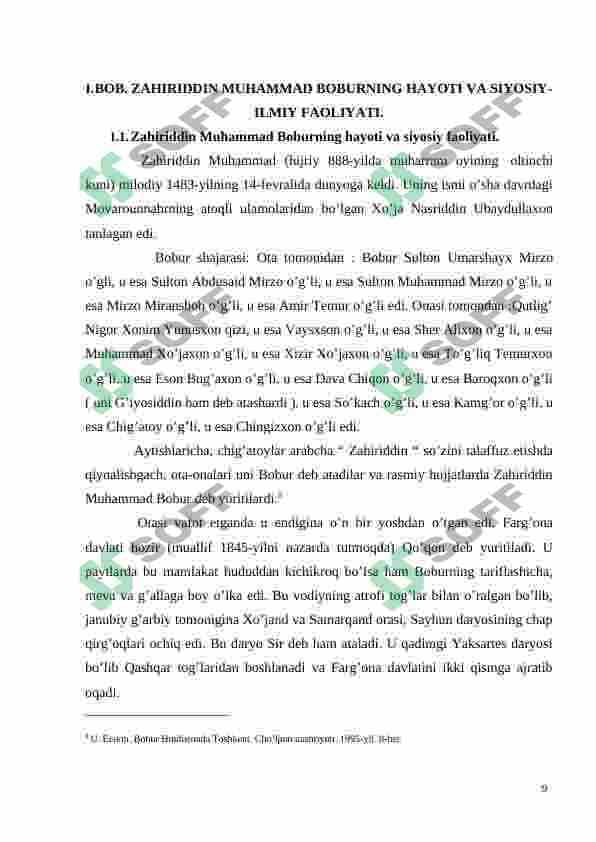 Zahiriddin Muhammad Boburning hayoti va ijodiy merosi 8