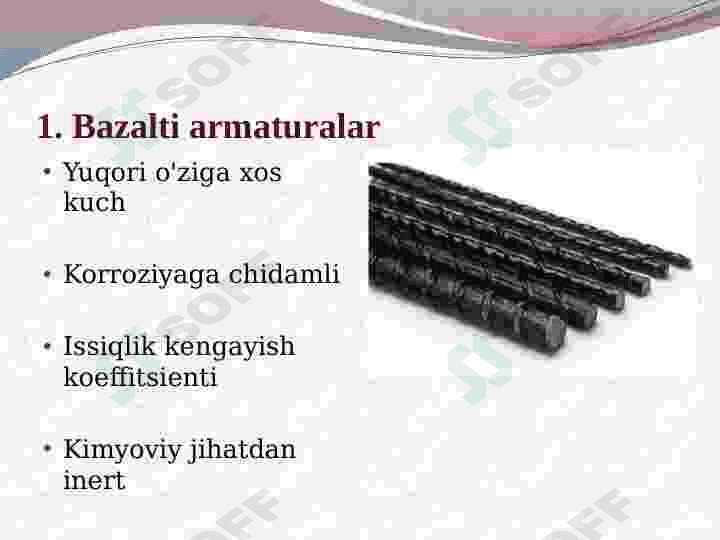 Bazalt va bazalt asosli mahsulotlar 8