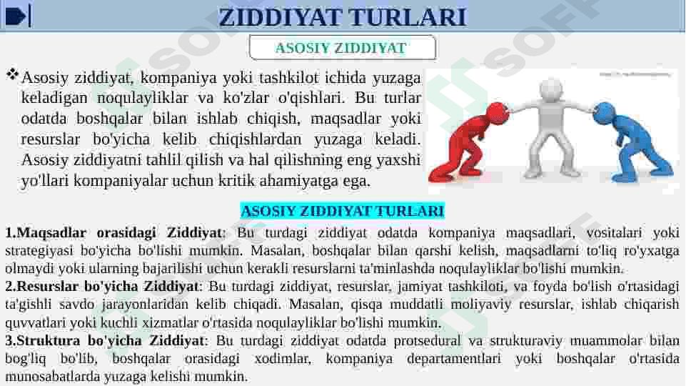 ZIDDIYAT TASNIFI, KELIB CHIQISH SABABLARI VA ULARNI BARTARAF ETISH YO'LLARI. 8