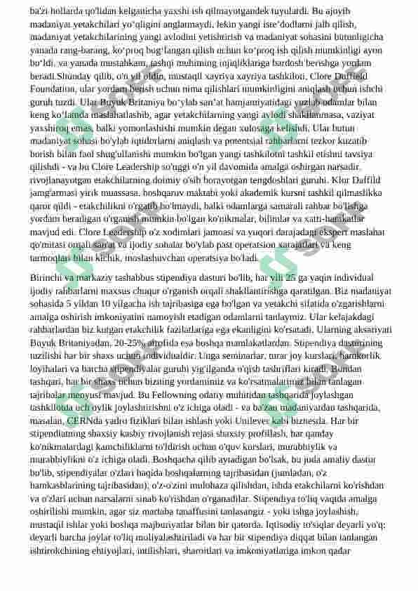 Yetakchilikni rivojlantirishning xorijiy tajribalari 8