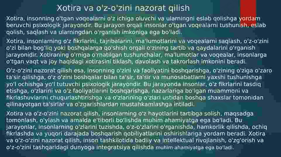 Psixika haqida umumiy tushuncha 8