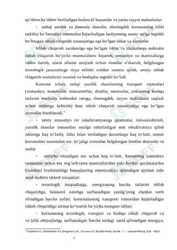 Davr xarajatlari hisobini yuritish 8