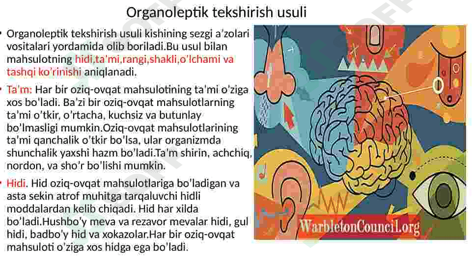 Oziq-ovqat mahsulotlarining fizik ko’rsatkichlarini aniqlash,Nisbiy zichlikni aniqlash 8