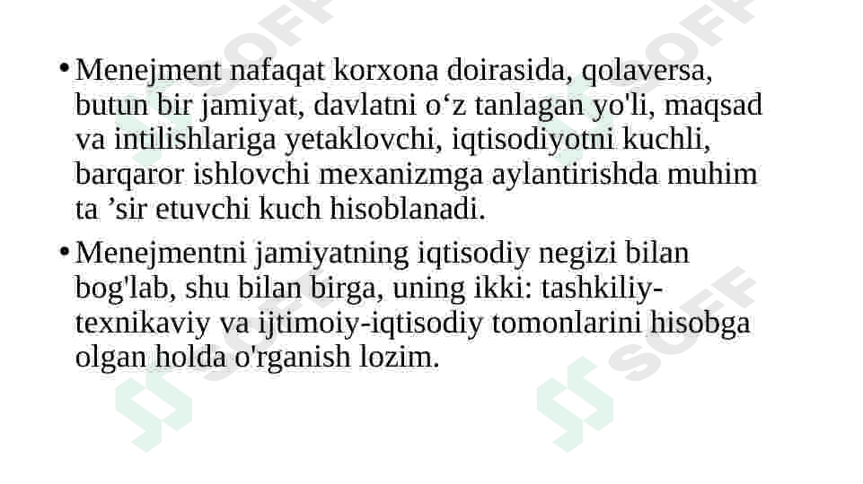 Qurilishda menejment fanining ahamiyati 8