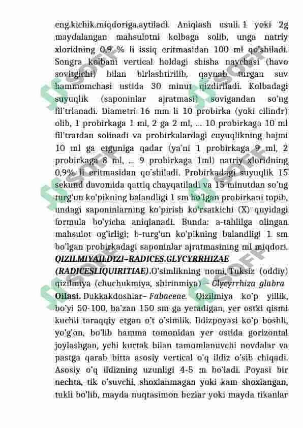 Saponinlar-biolagik faol moddalar 8