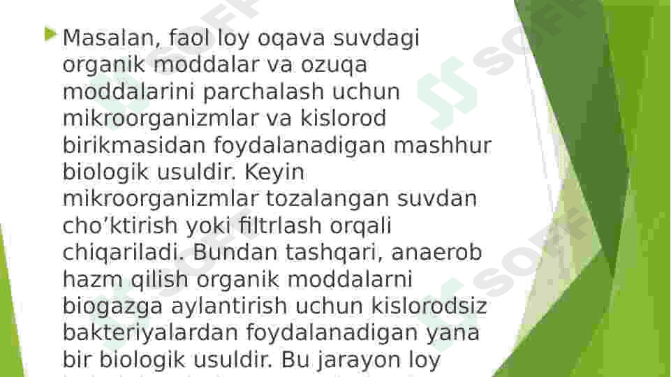 Oqava suvlarni tozalash biotexnologiyasi 8