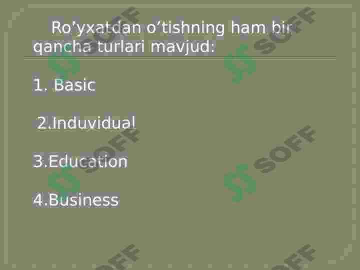 PRAZI  dasturi haqida ma'lumot 8