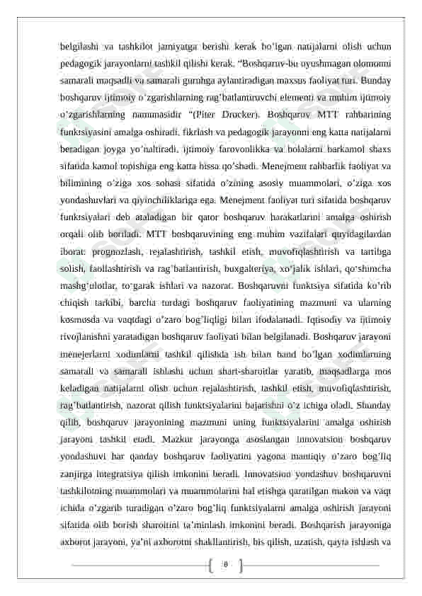 Maktabgacha ta'lim uzluksiz ta'limning alohida turi sifatida 8