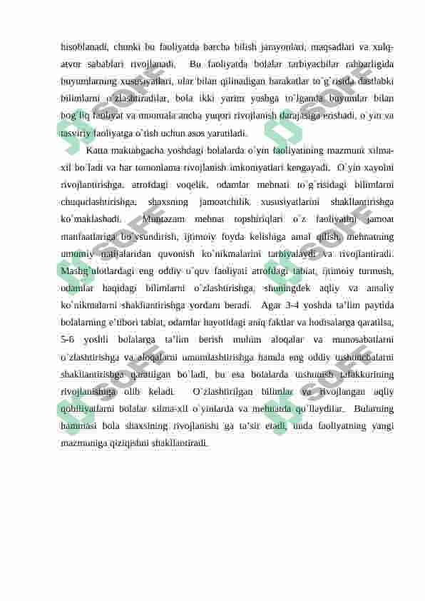 Maktabgacha ta'lim tashkilotlarida tashkil etiladigan tarbiya turlari va ularning shaxs kamolatiga tasiri 8