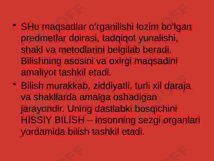 Mantiq bilish nazariyasining tarkibiy qismi 8