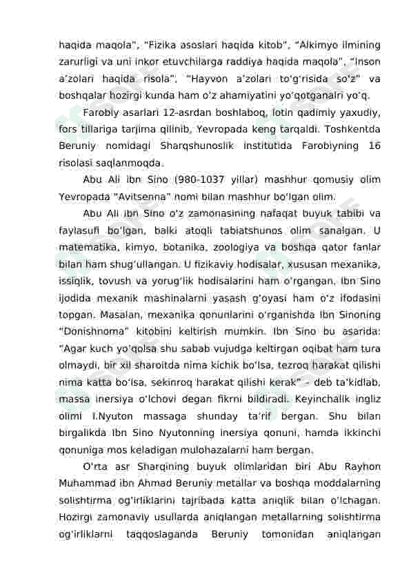 o'rta osiyo olimlarining o'simliklar haqidagi fikrlari 8
