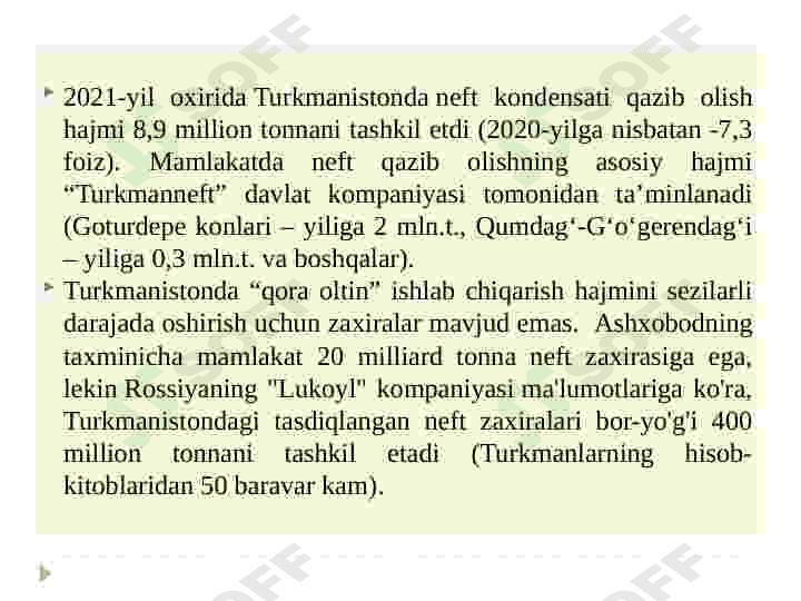 Turkmaniston sanoati 8